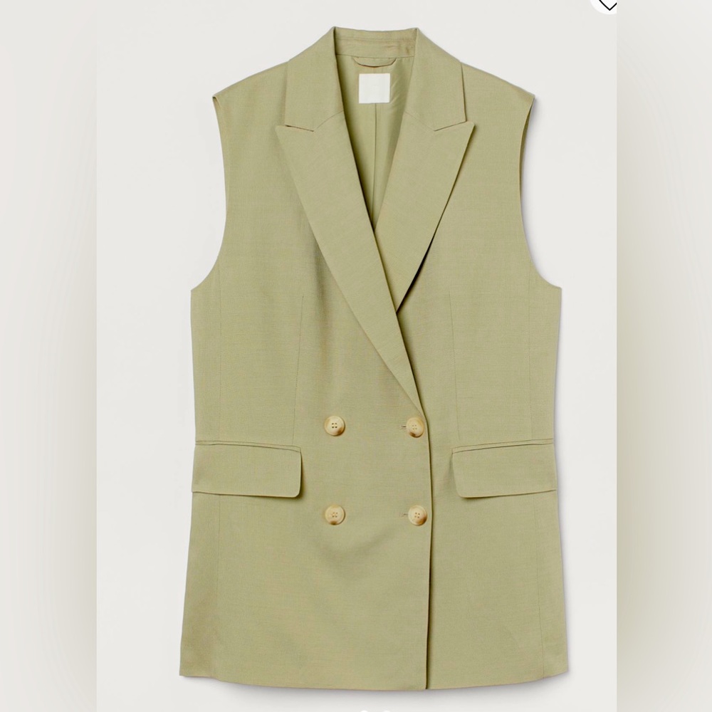 Linen Vest & Shorts Set